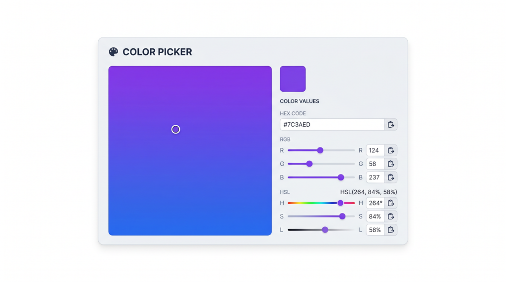 HEX, RGB, and HSL: The Complete Guide to Web Color Formats